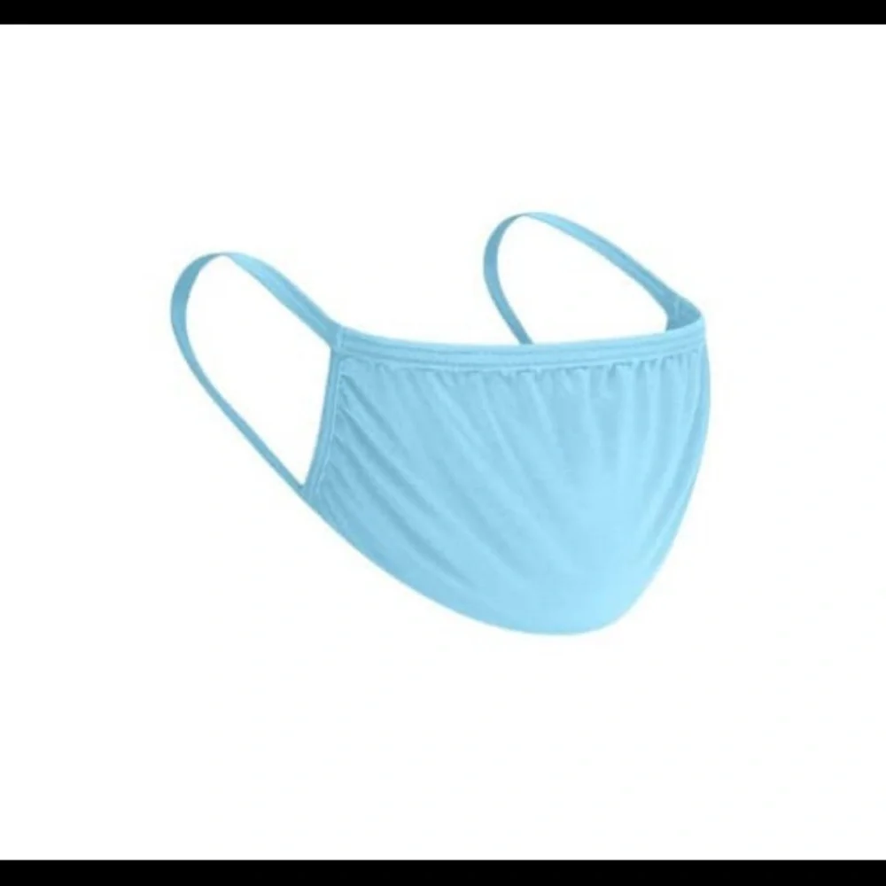 50 PCs Bulk Purchase Childrens Plain Spandex Cotton Face Masks. Mix of 10 Colors